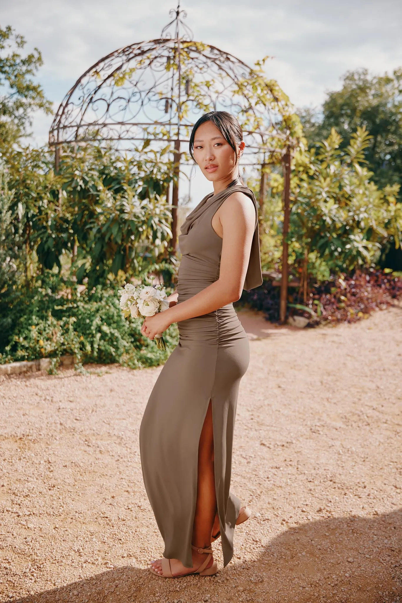 Danny Luxe Knit Dress - Mocha sold by Birdy Grey product image thumbnail 2