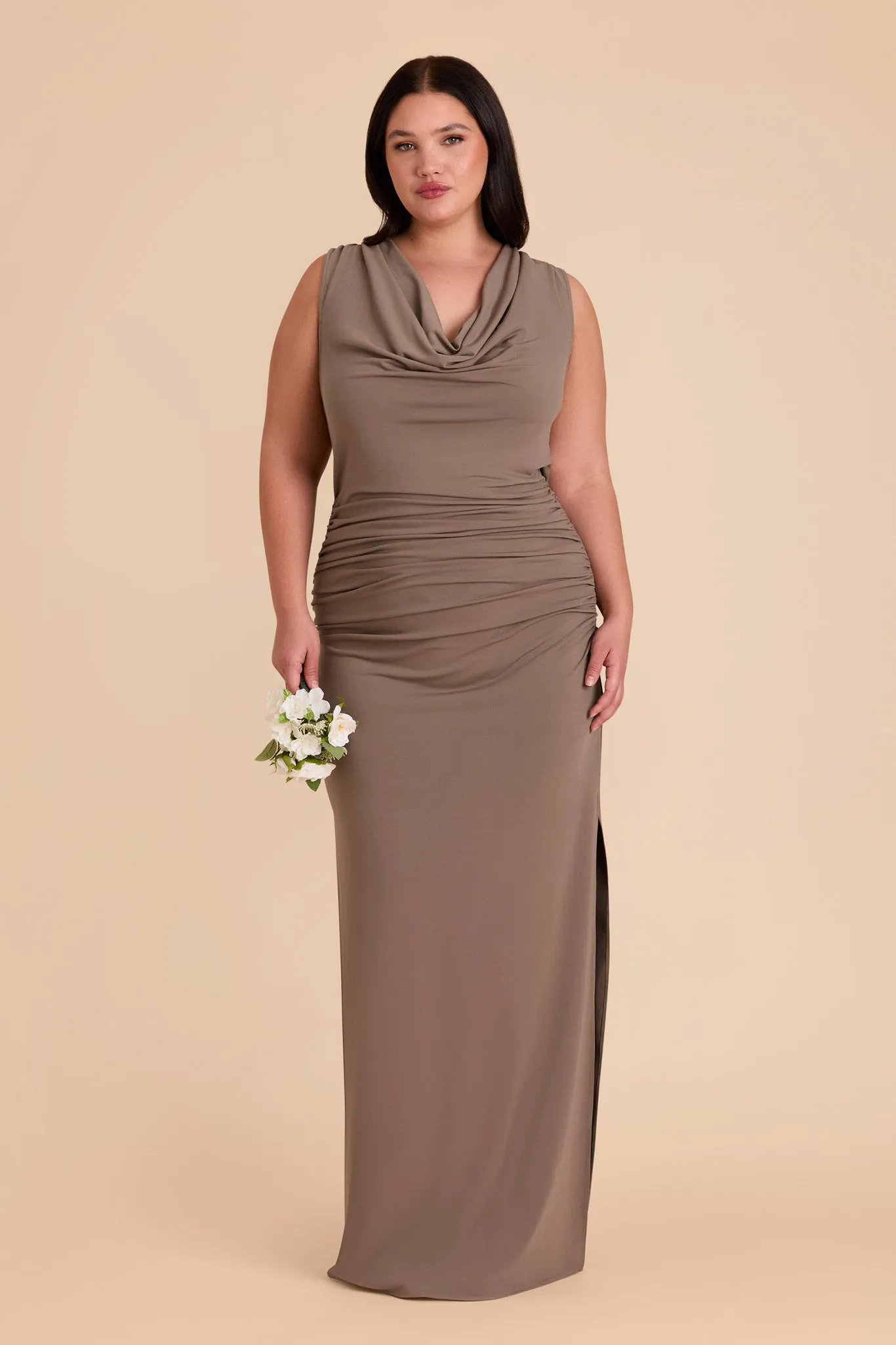 Danny Luxe Knit Dress - Mocha sold by Birdy Grey product image thumbnail 4