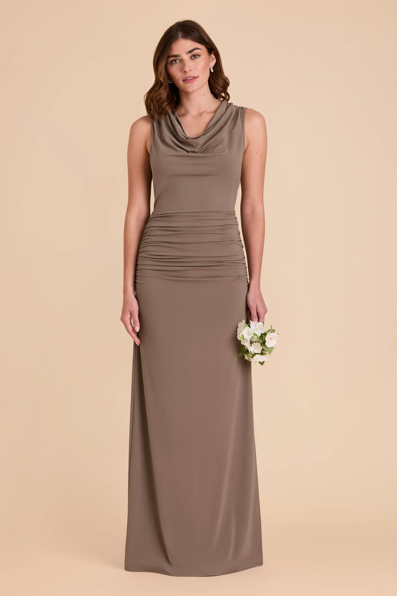 Danny Luxe Knit Dress - Mocha sold by Birdy Grey product image thumbnail 5