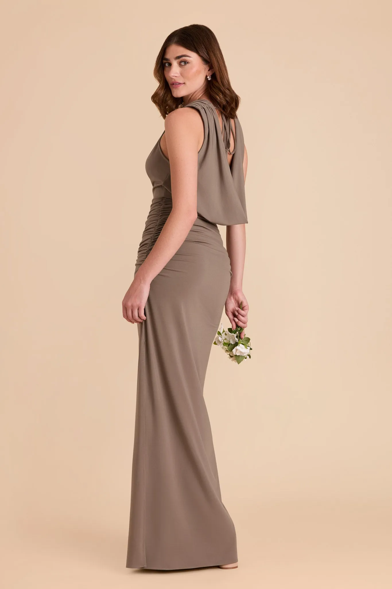 Danny Luxe Knit Dress - Mocha sold by Birdy Grey product image thumbnail 3