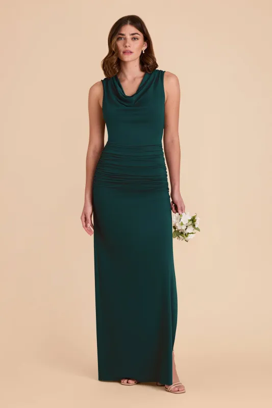 Danny Luxe Knit Dress - Emerald sold by Birdy Grey