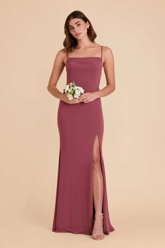 Ash Luxe Knit Dress - Rosewood sold by Birdy Grey