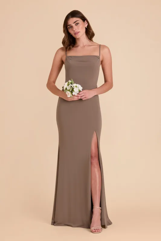 Ash Luxe Knit Dress - Mocha sold by Birdy Grey