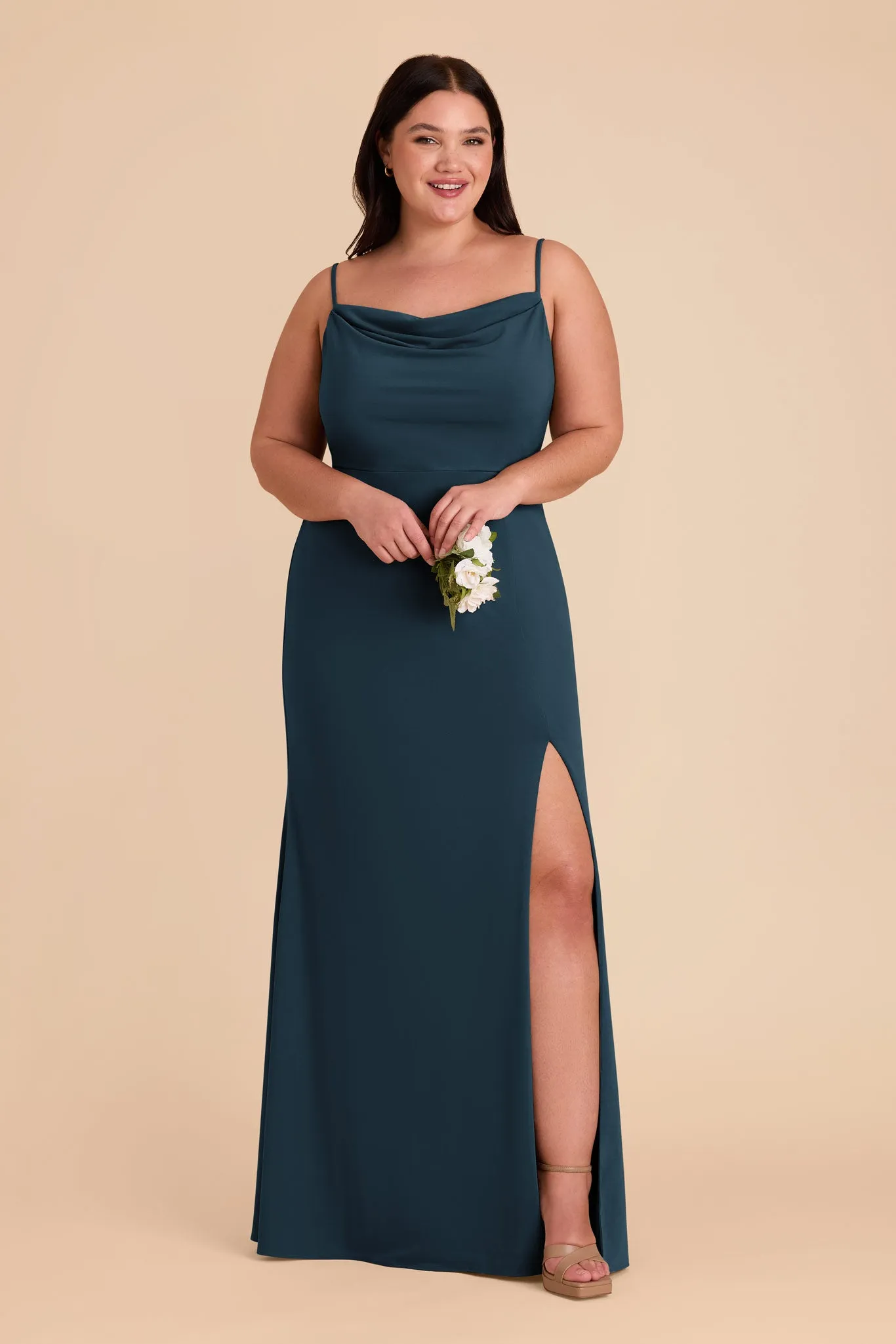 Ash Luxe Knit Dress - Dark Teal sold by Birdy Grey product image thumbnail 2