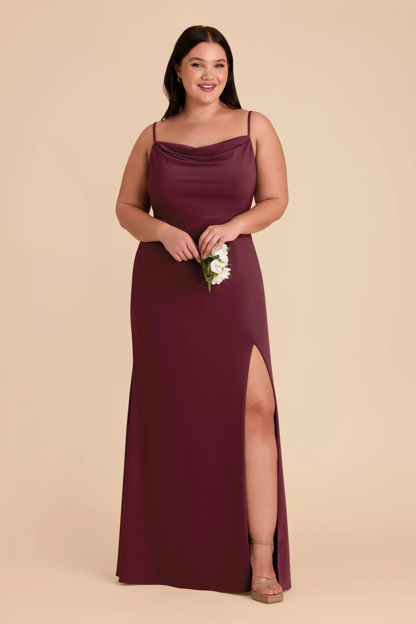 Ash Luxe Knit Dress - Cabernet sold by Birdy Grey product image thumbnail 2