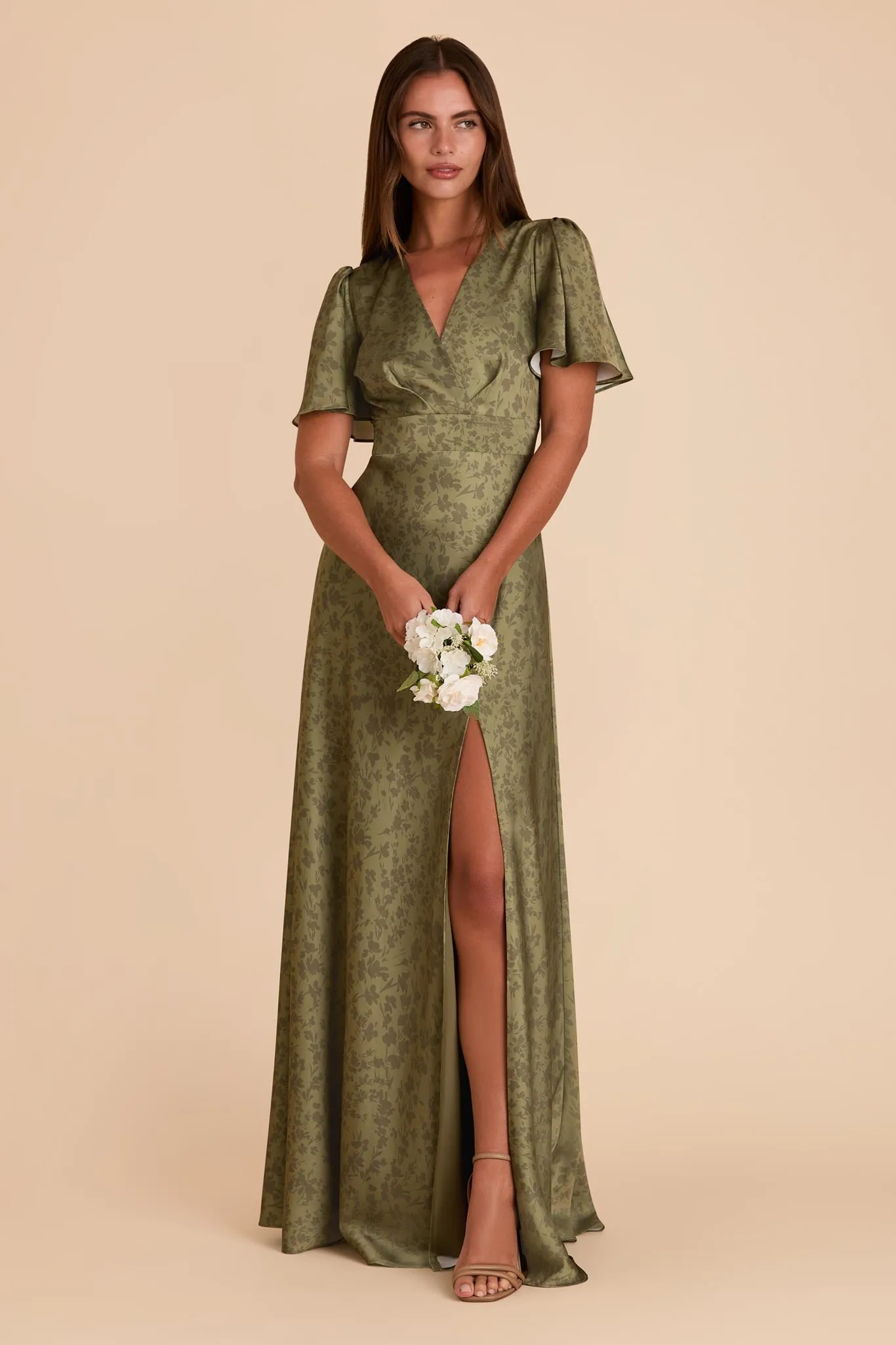 Marni Matte Satin Dress - Bright Martini Dreamy Floral sold by Birdy Grey product image thumbnail 3