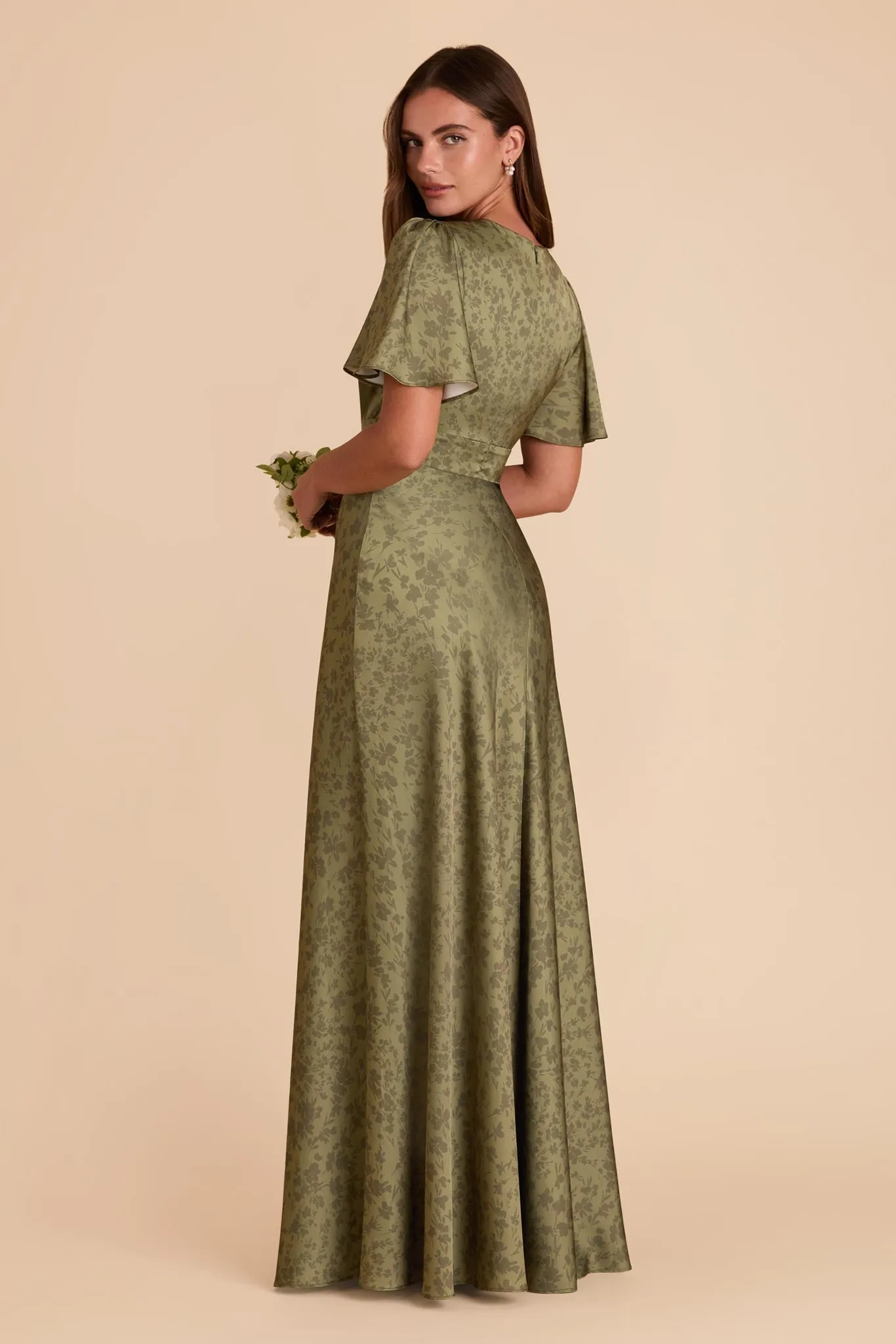 Marni Matte Satin Dress - Bright Martini Dreamy Floral sold by Birdy Grey product image thumbnail 4