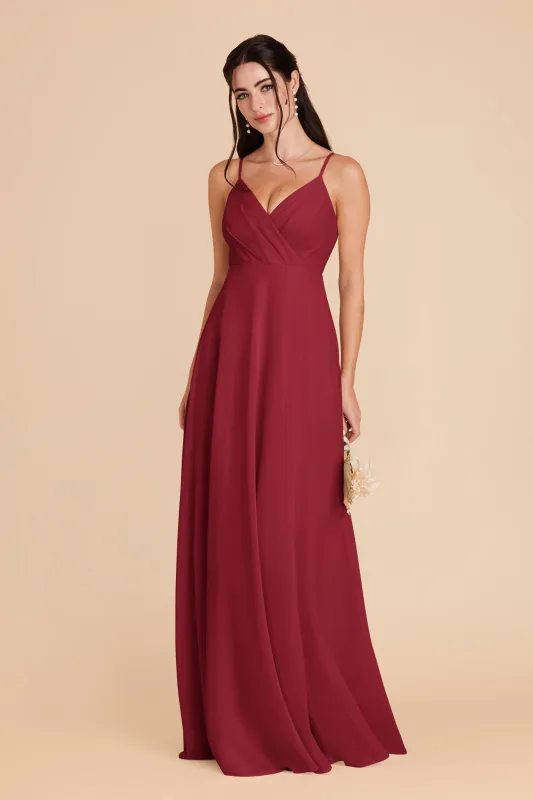 Kaia Dress - Burgundy sold by Birdy Grey