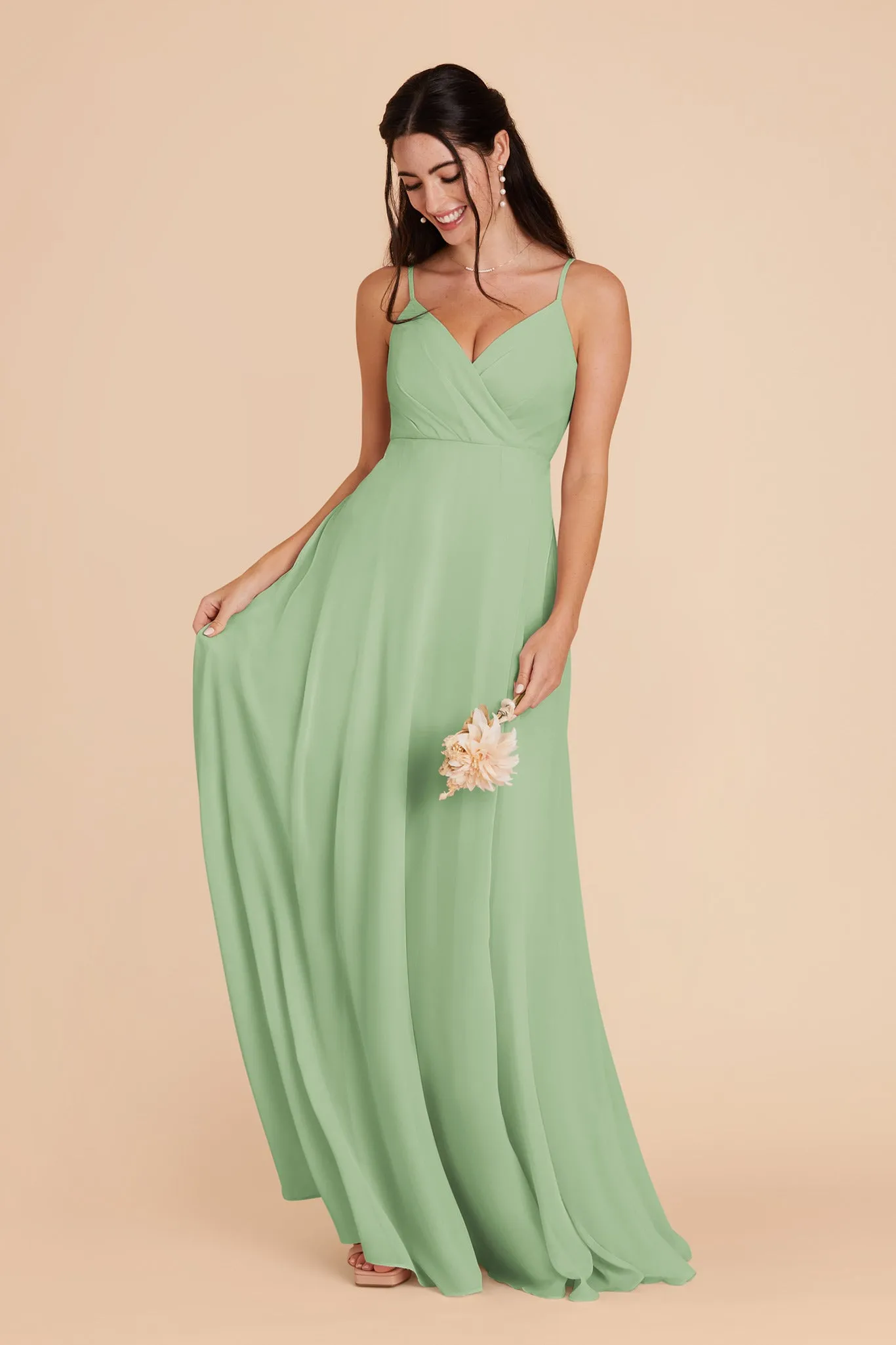 Kaia Dress - Pistachio sold by Birdy Grey product image thumbnail 4