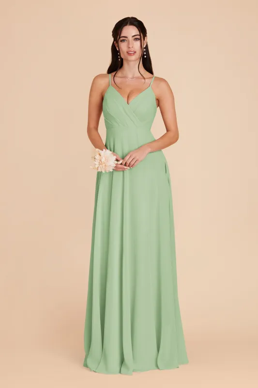 Kaia Dress - Pistachio sold by Birdy Grey
