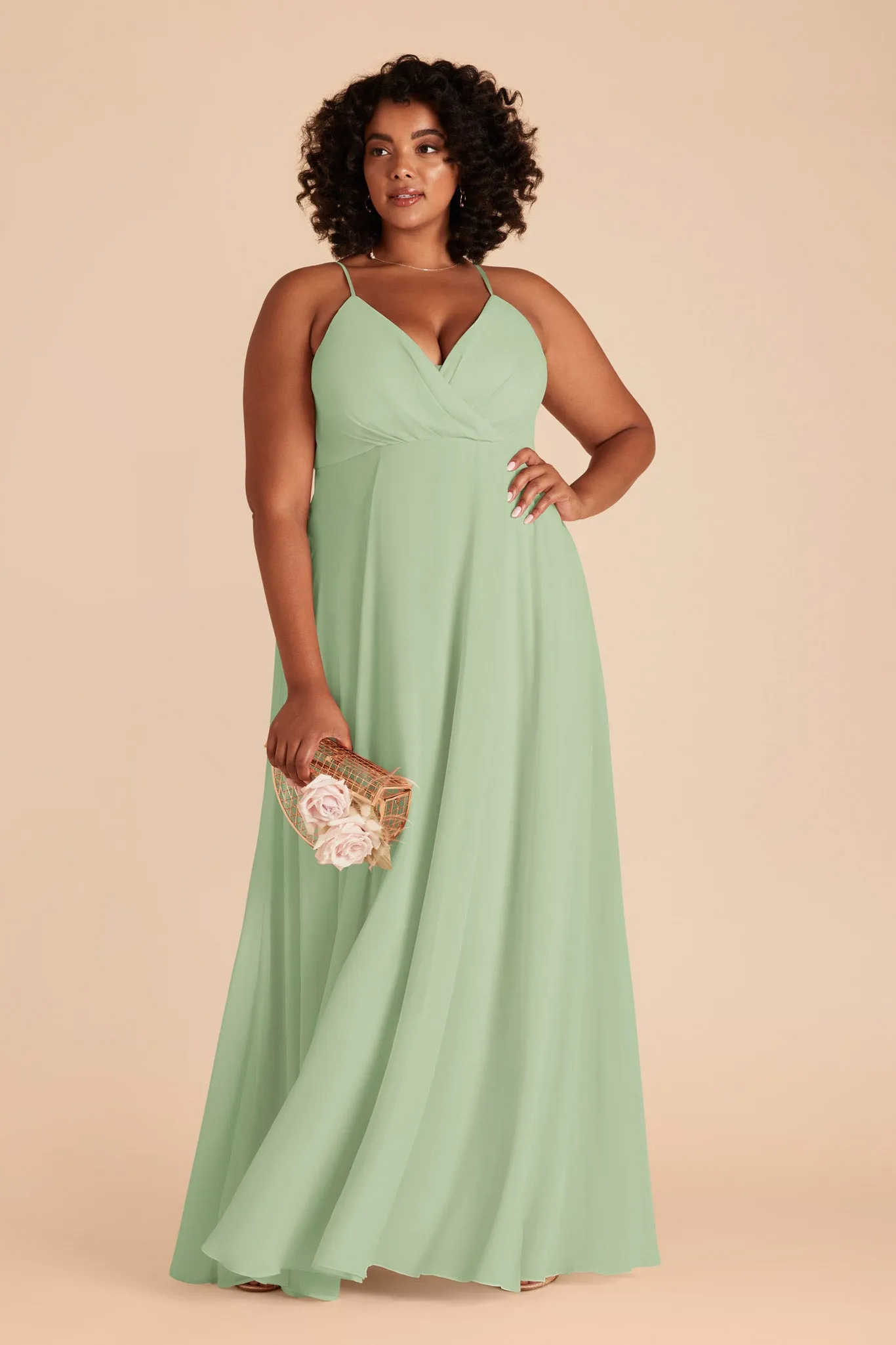 Kaia Dress - Pistachio sold by Birdy Grey product image thumbnail 2