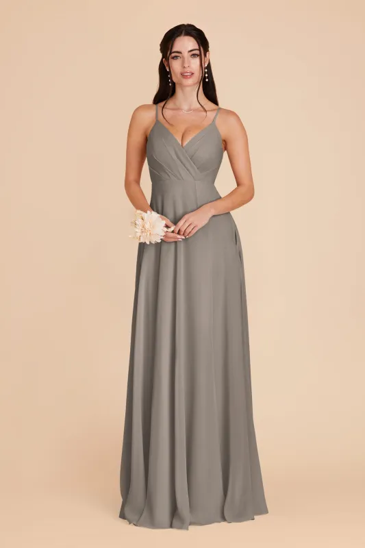 Kaia Dress - Silver sold by Birdy Grey