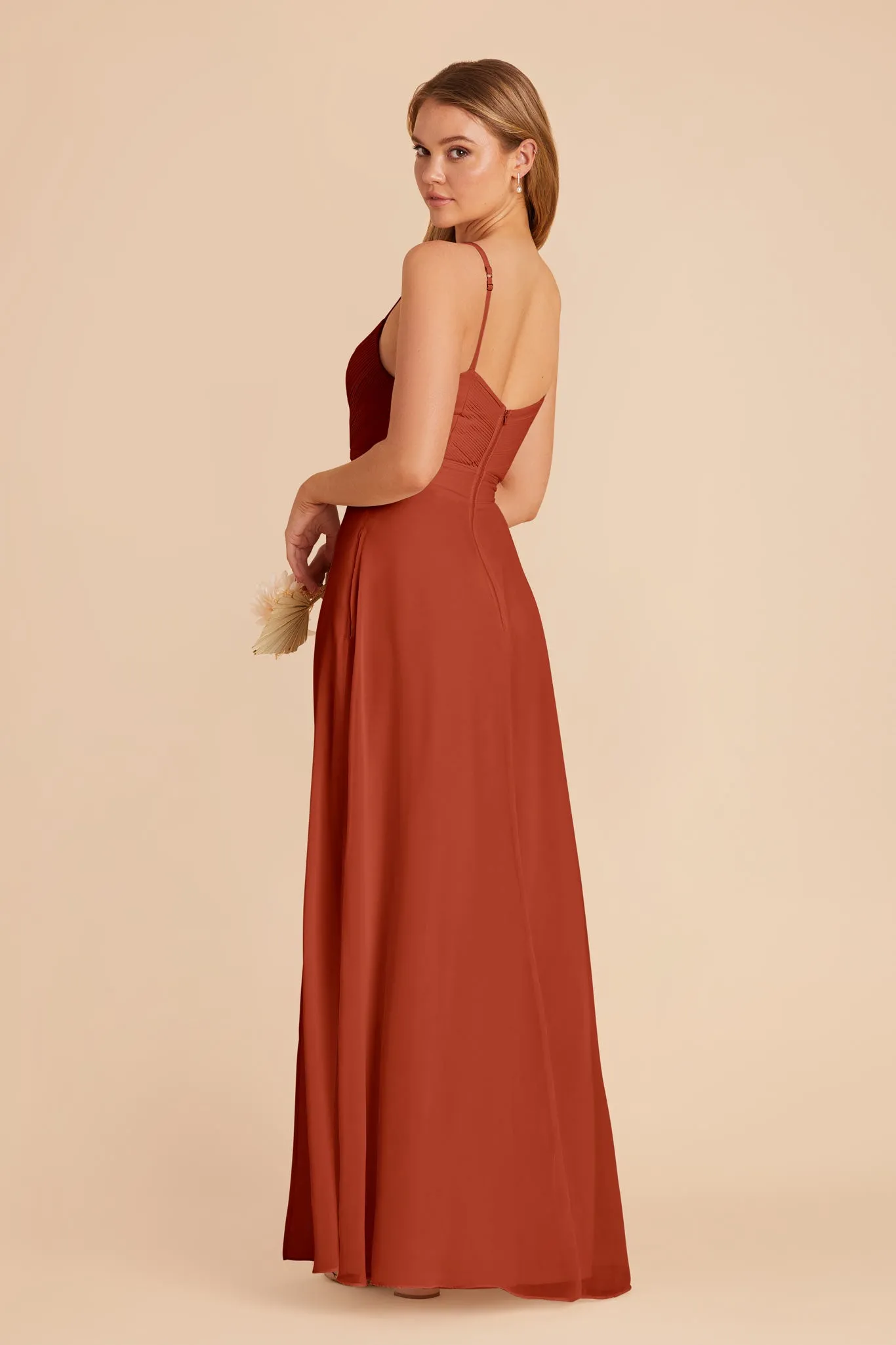 Deborah Chiffon Dress - Auburn sold by Birdy Grey product image thumbnail 5