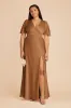 Marni Matte Satin Dress - Copper sold by Birdy Grey