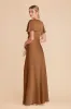 Marni Matte Satin Dress - Copper sold by Birdy Grey