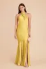 Stephanie Matte Satin Dress - Sunflower Yellow sold by Birdy Grey