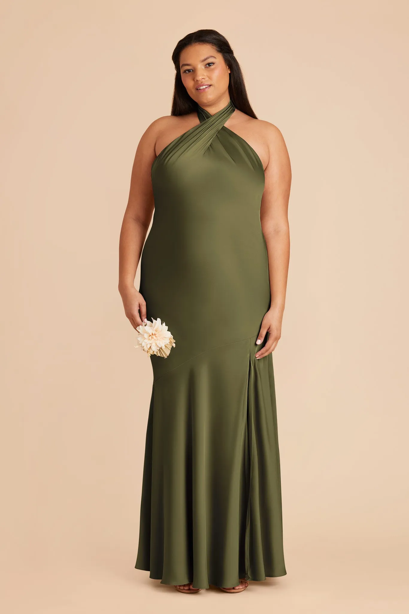 Stephanie Matte Satin Dress - Martini sold by Birdy Grey product image thumbnail 2