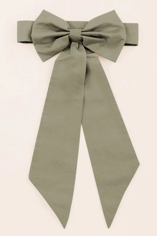 Liz Flower Girl Sash - Moss Green sold by Birdy Grey