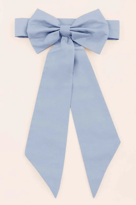 Liz Flower Girl Sash - Ice Blue sold by Birdy Grey