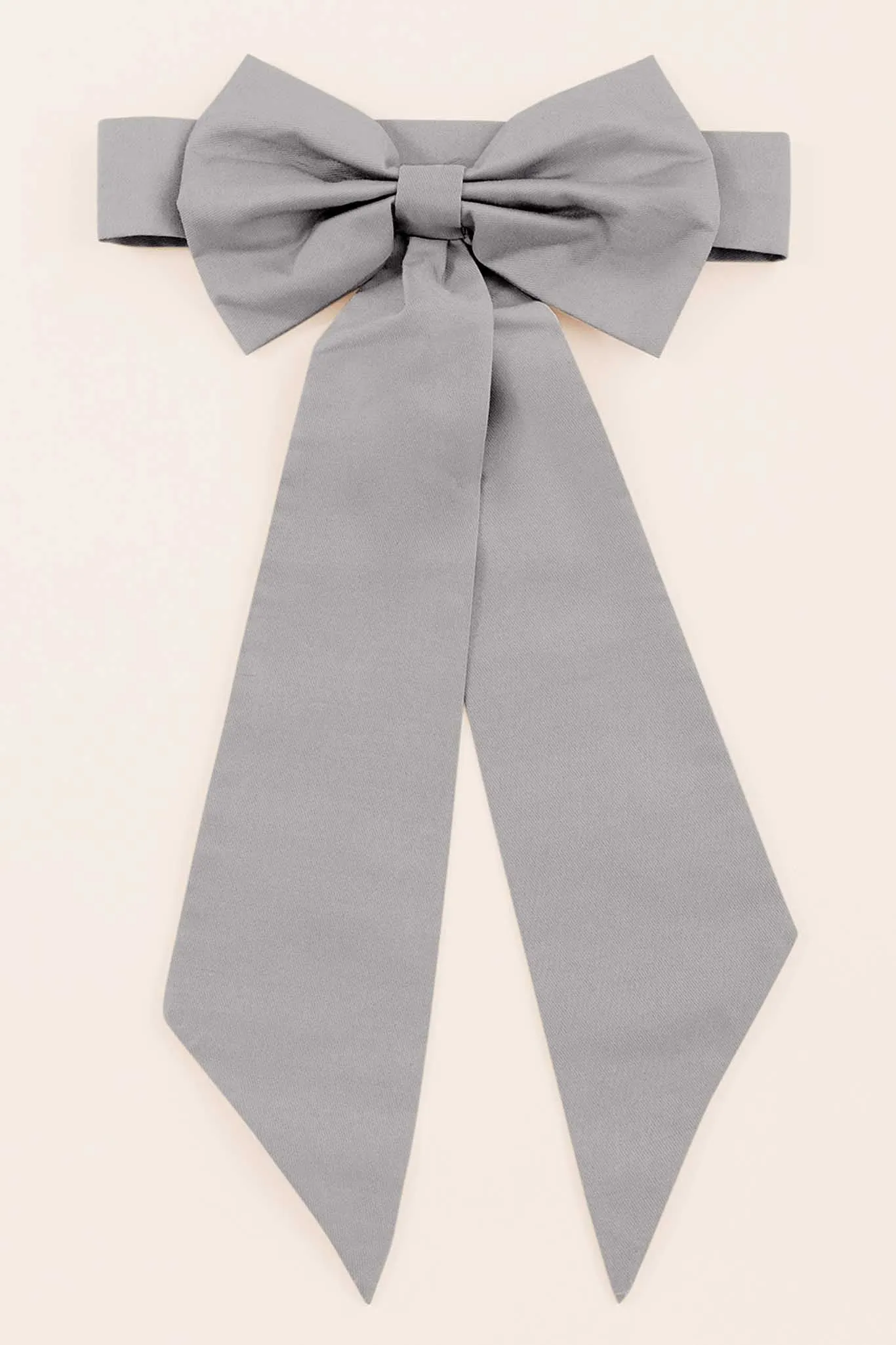 Liz Flower Girl Sash - Dove Gray sold by Birdy Grey