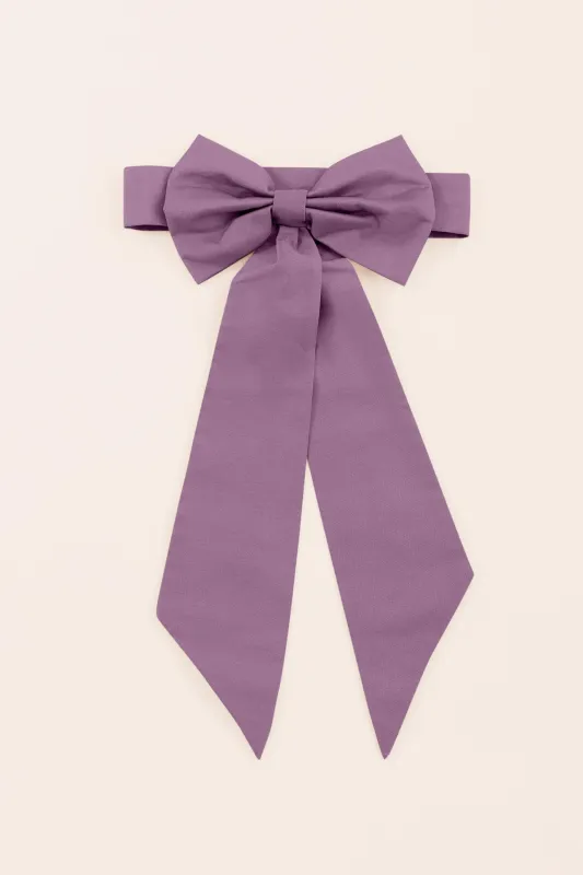 Liz Flower Girl Sash - Dark Mauve sold by Birdy Grey
