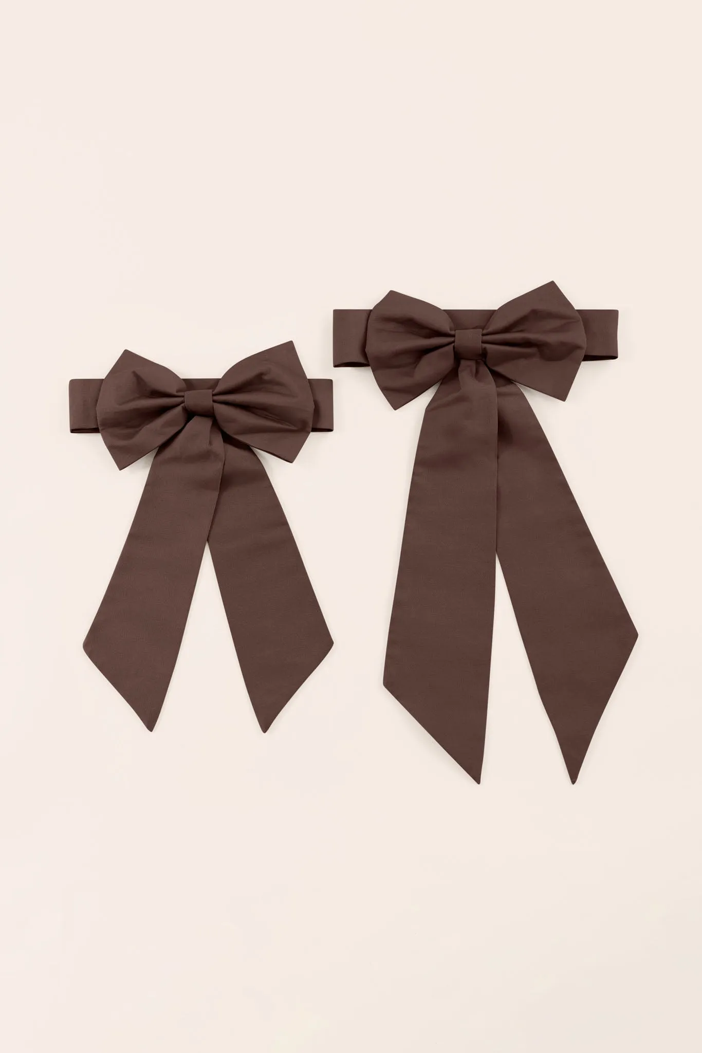 Liz Flower Girl Sash - Chocolate Brown sold by Birdy Grey product image thumbnail 3