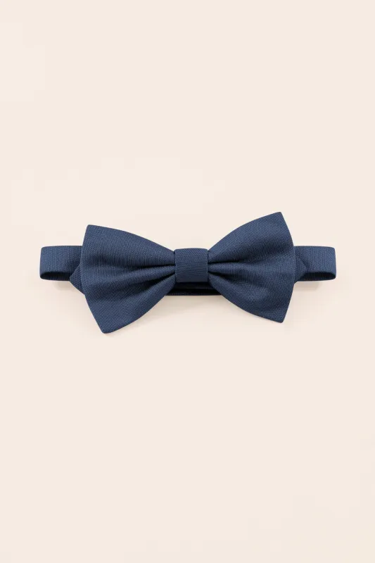 Harry Bow Tie - Slate Blue made by Birdy Grey