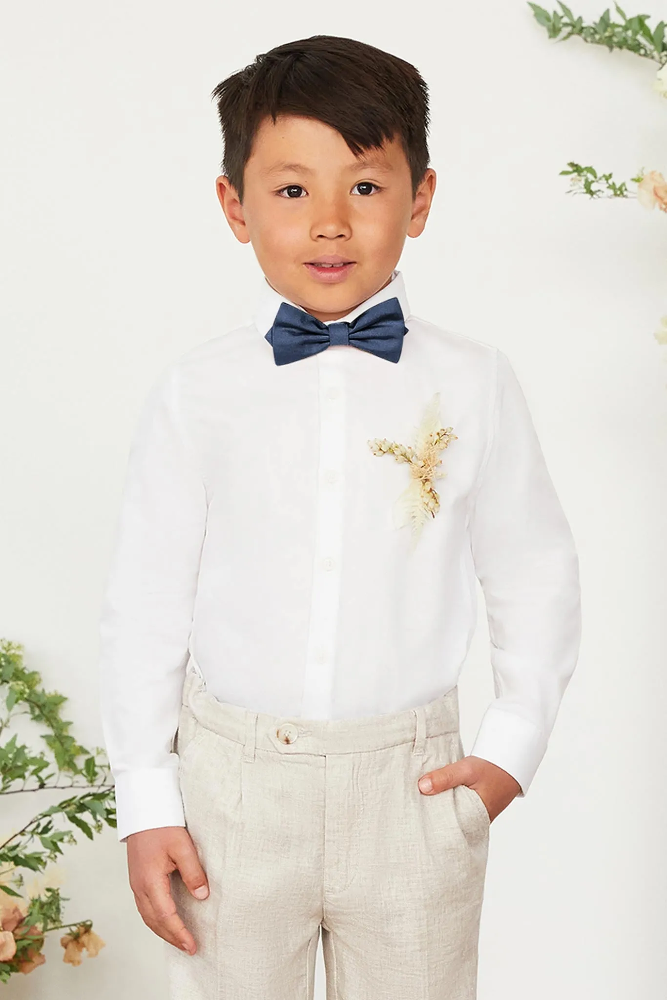 Harry Bow Tie - Slate Blue sold by Birdy Grey product image thumbnail 2