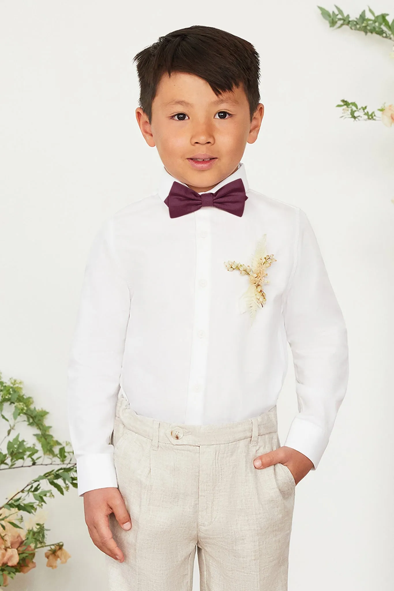 Harry Bow Tie - Rosewood sold by Birdy Grey product image thumbnail 2