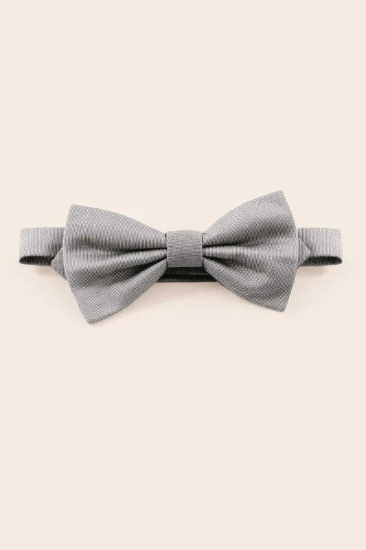 Harry Bow Tie - Dove Gray sold by Birdy Grey