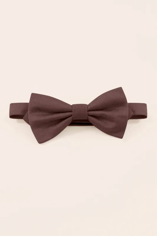 Harry Bow Tie - Chocolate Brown sold by Birdy Grey