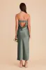 Isla Matte Satin Dress - Sea Glass sold by Birdy Grey