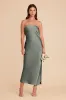 Isla Matte Satin Dress - Sea Glass sold by Birdy Grey