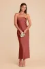 Isla Matte Satin Dress - Spice sold by Birdy Grey
