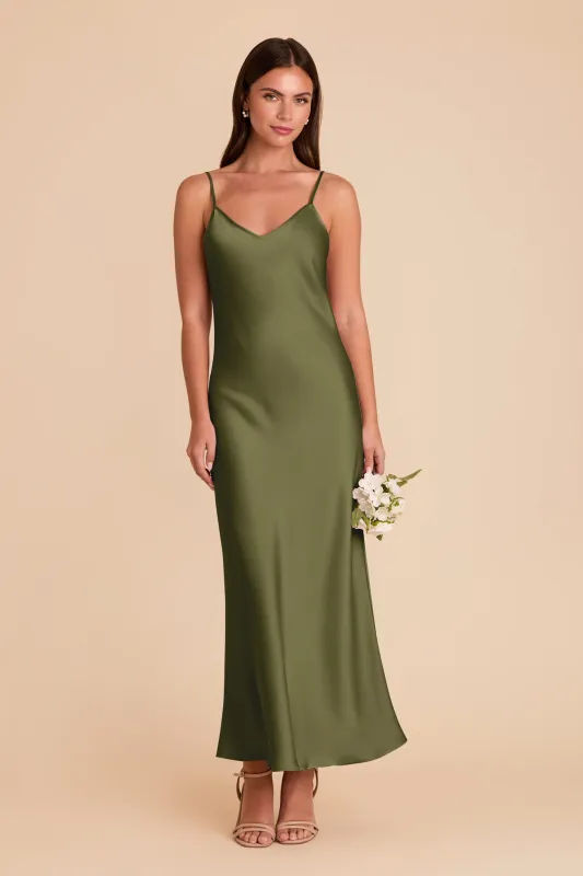 Alice Matte Satin Dress - Martini sold by Birdy Grey