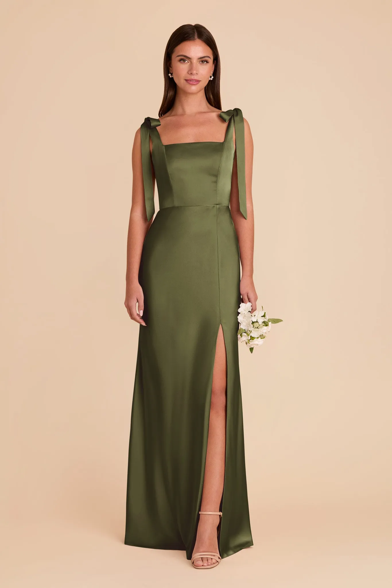 Alex Convertible Dress Matte Satin - Martini sold by Birdy Grey product image thumbnail 4
