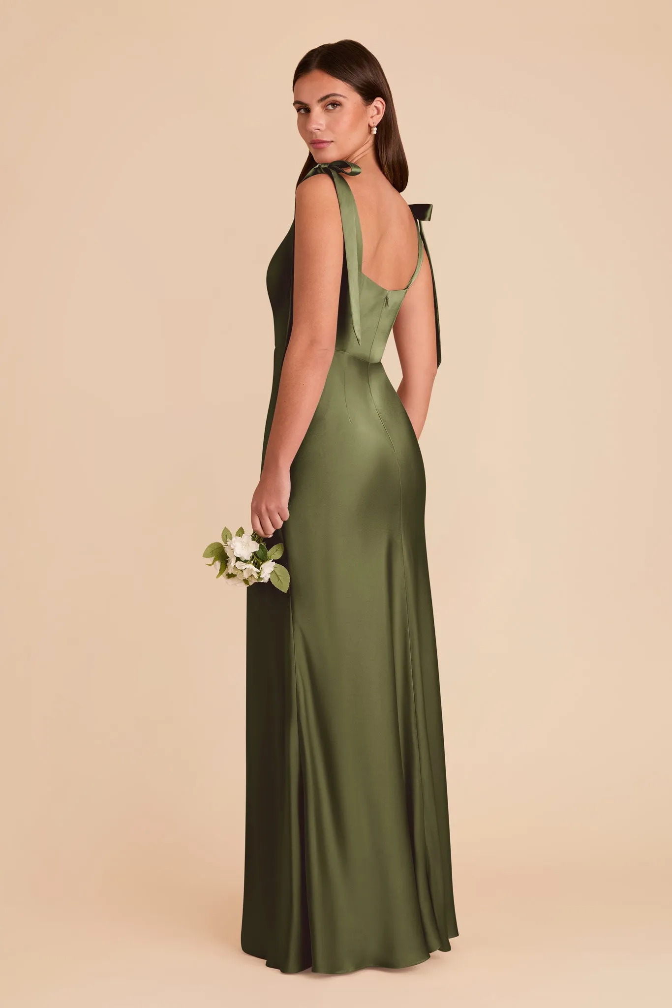 Alex Convertible Dress Matte Satin - Martini sold by Birdy Grey product image thumbnail 5