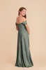 Mimi Junior Matte Satin Dress - Sea Glass sold by Birdy Grey
