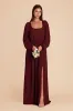 Eloise Chiffon Dress - Cabernet sold by Birdy Grey