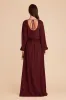 Eloise Chiffon Dress - Cabernet sold by Birdy Grey