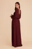 Eloise Chiffon Dress - Cabernet sold by Birdy Grey