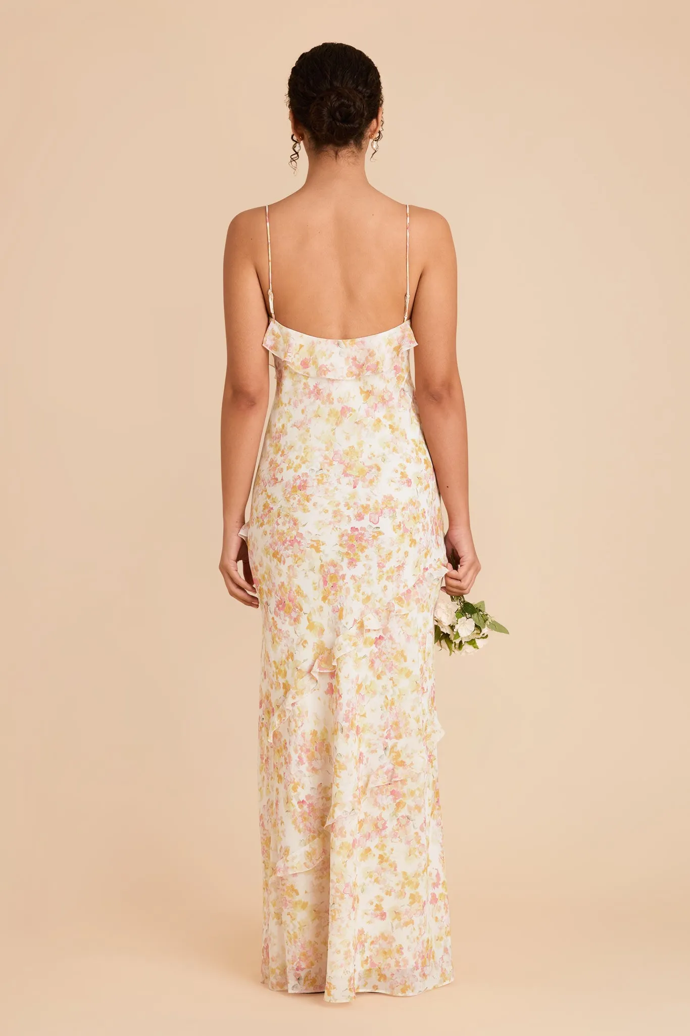 Valentina Chiffon Dress - Pressed Floral sold by Birdy Grey product image thumbnail 4