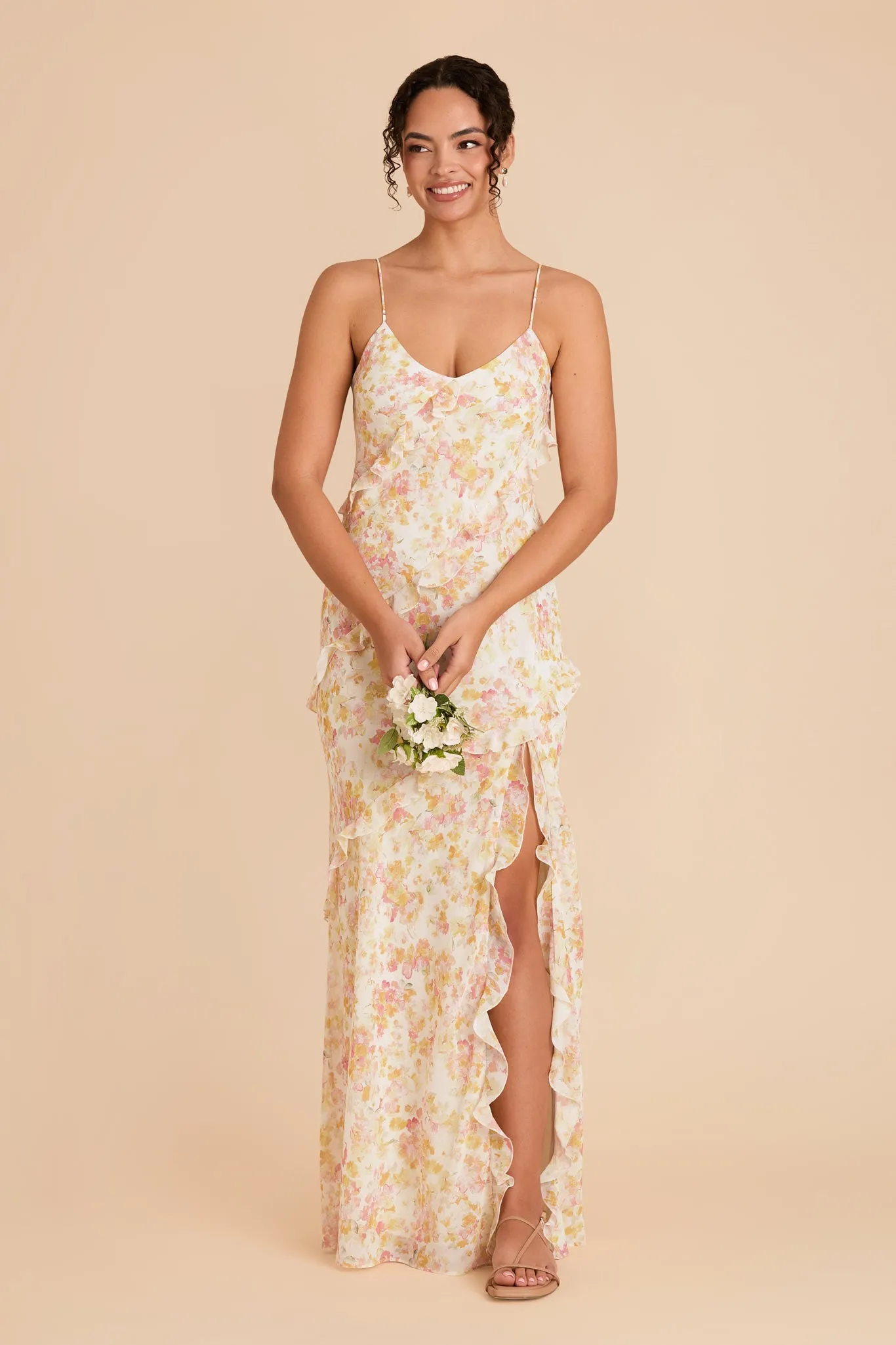 Valentina Chiffon Dress - Pressed Floral sold by Birdy Grey product image thumbnail 2