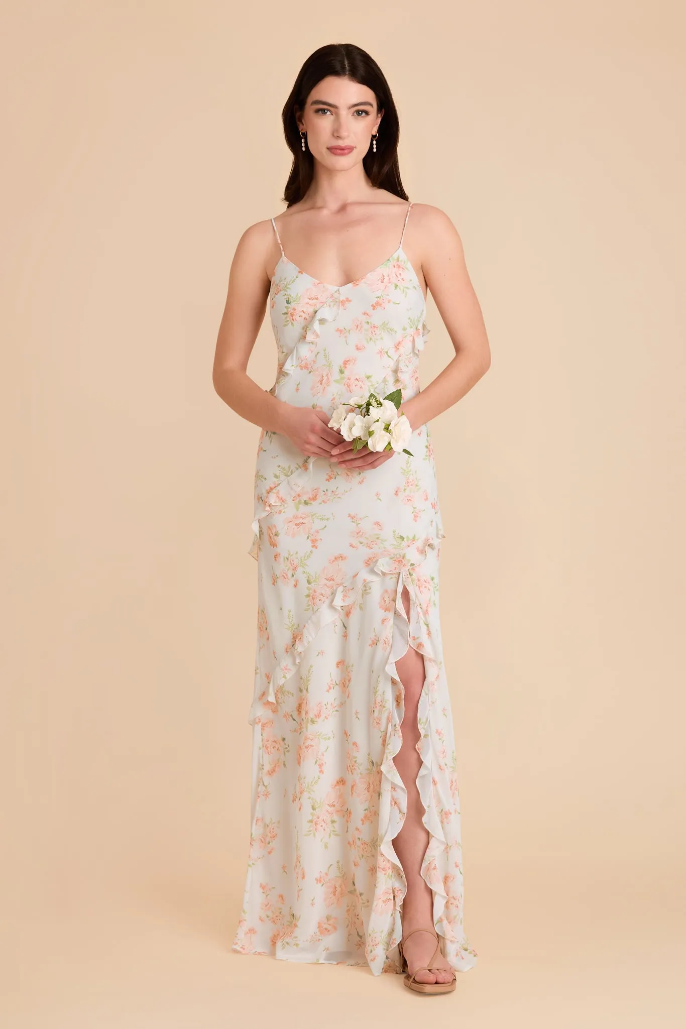 Valentina Chiffon Dress - Whimsical Blooms sold by Birdy Grey product image thumbnail 2