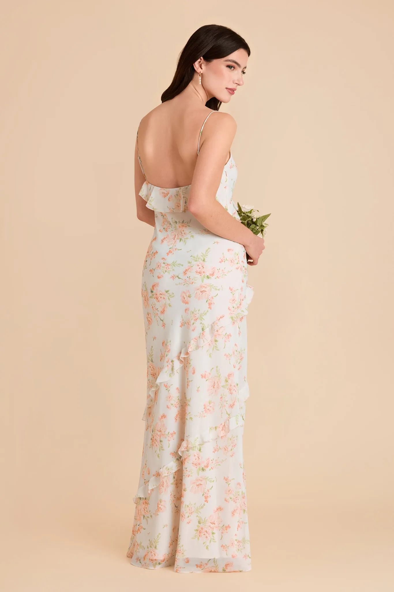 Valentina Chiffon Dress - Whimsical Blooms sold by Birdy Grey product image thumbnail 3