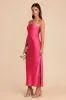 Isla Matte Satin Dress - Fuchsia sold by Birdy Grey