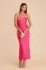 Isla Matte Satin Dress - Fuchsia sold by Birdy Grey