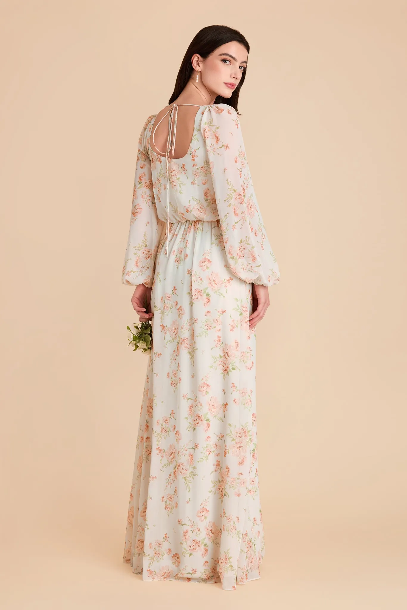 Eloise Chiffon Dress - Whimsical Blooms sold by Birdy Grey product image thumbnail 4