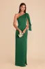 Christine Matte Satin Dress - Forest Green sold by Birdy Grey