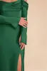 Maya Matte Satin Dress - Forest Green sold by Birdy Grey